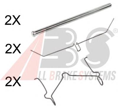 1701Q ABS Kit de reparação das sapatas do freio