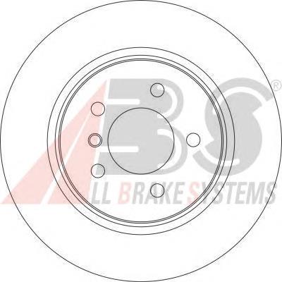 Disco do freio traseiro 34216864052 BMW