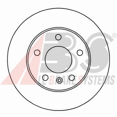 90575113 Opel Disco do freio traseiro