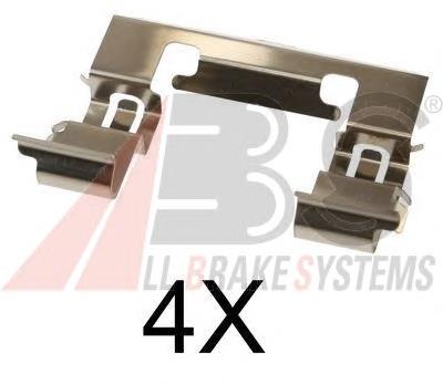 Kit de molas de fixação de sapatas de disco dianteiras Ford 4432514 preço, a partir de 5,47 USD