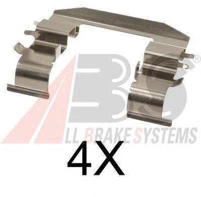 Compre 581441D000 Hyundai/Kia Kit de molas de fixação de sapatas de disco dianteiras
