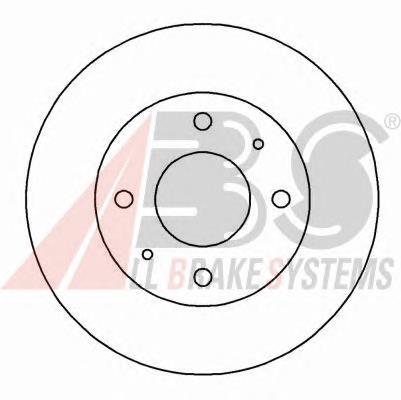 Disco do freio dianteiro 51712M2000 Hyundai/Kia