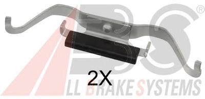 Kit de molas de fixação de sapatas de disco dianteiras VAG 701615263 preço, a partir de 9,16 USD