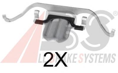 34116776526 BMW Kit de molas de fixação de sapatas de disco dianteiras