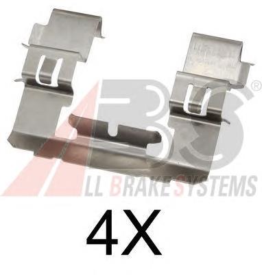 26232FE001 Subaru Kit de molas de fixação de sapatas de disco dianteiras