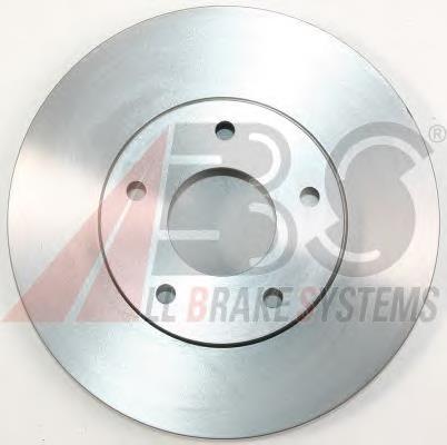 Disco do freio dianteiro VKBD80551V2 SKF