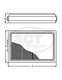 CK8869 Tecneco Filtro de salão