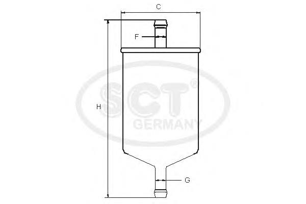 Compre 13327512019 BMW Filtro de combustível