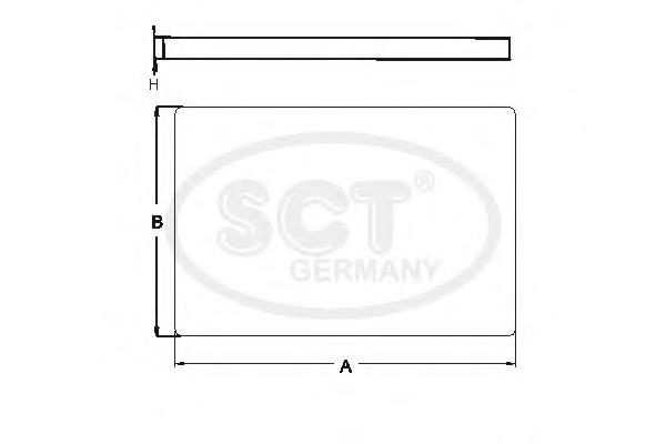 Compre SA1165 SCT Filtro de salão