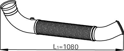 112685 Diesel Technic Silenciador, parte traseira