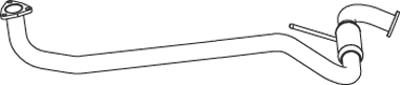 Tubo de admissão dianteiro (calças) do silenciador Bosal 851131 preço, a partir de 116,55 USD