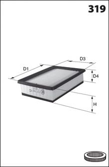 Compre EAF413 Comline Filtro de ar