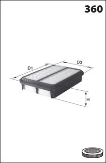 Filtro de ar FA799S Japan Parts