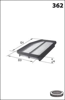 K80113Z40 Mazda Filtro de ar