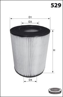 Filtro de ar 2755000 UFI