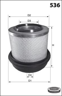 Filtro de ar Peugeot/Citroen 1612889480