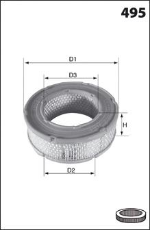 ADZ92234 Blue Print Filtro de ar
