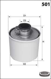 11172907 Volvo Filtro de ar do compressor de bombeio (de amortecedores)