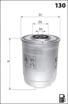 Filtro de combustível Hmpx HMP974F9155AF