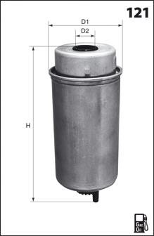 Filtro de combustível T304690 Ford