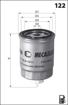 Compre 1174482 Deutz Filtro de combustível