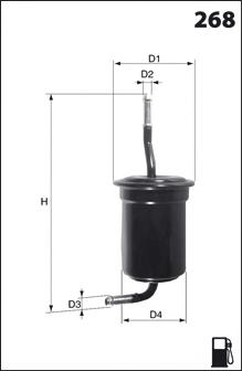 Compre KL202 Mahle Original Filtro de combustível