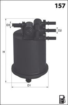 Compre FC500 Purflux Filtro de combustível