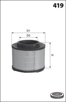 Filtro de ar 8G919601AD Ford
