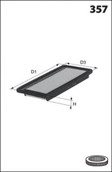 Filtro de ar Comline CHY12201