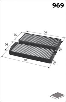 Compre CK2941C2 Tecneco Filtro de salão