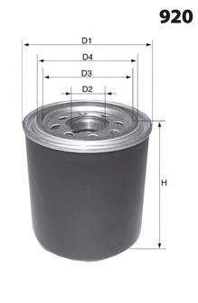 Filtro de secador de ar (separador de umidade e óleo) (TRUCK) 0699387 DAF