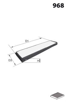 Filtro de salão Peugeot/Citroen E146183 preço, a partir de 18,21 USD