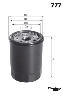 Filtro de óleo Japan Parts FO205S