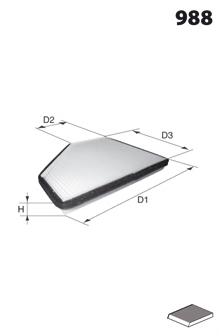 Compre AH118 Purflux Filtro de salão