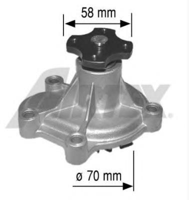1550 Airtex Bomba de água (bomba) de esfriamento
