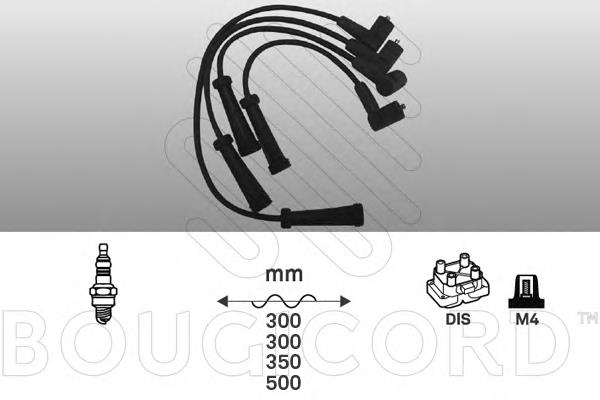 346094 VALEO Fios de alta voltagem, kit