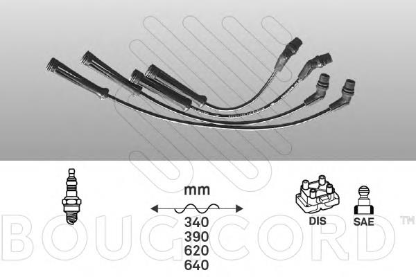 Compre 7700866923 Renault (RVI) Fios de alta voltagem, kit