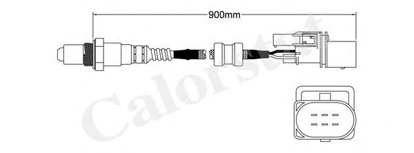 Compre 06A906262BH VAG Sonda lambda, sensor de oxigênio até o catalisador