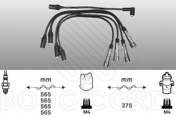 Compre 515590 Hart Fios de alta voltagem, kit