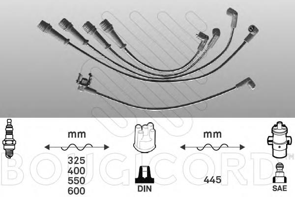 Compre 6070 NGK Fios de alta voltagem, kit
