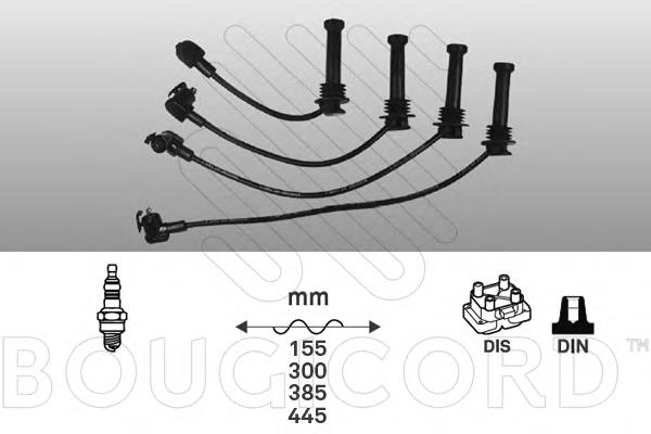 Fios de alta voltagem, kit 530035 Maxgear