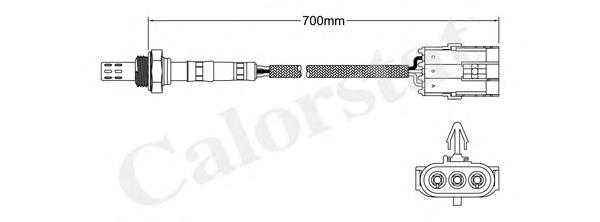 Compre 188 NGK Sonda lambda, sensor de oxigênio