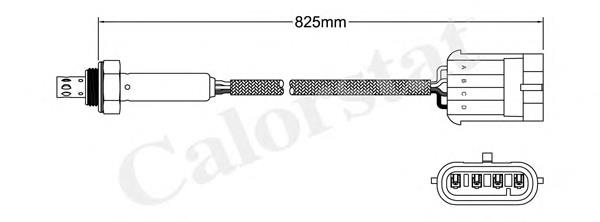 Sonda lambda, sensor de oxigênio até o catalisador Opel 855342 preço, a partir de 44,48 USD