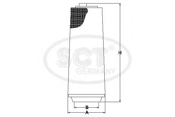 Filtro de ar LR007478 Land Rover