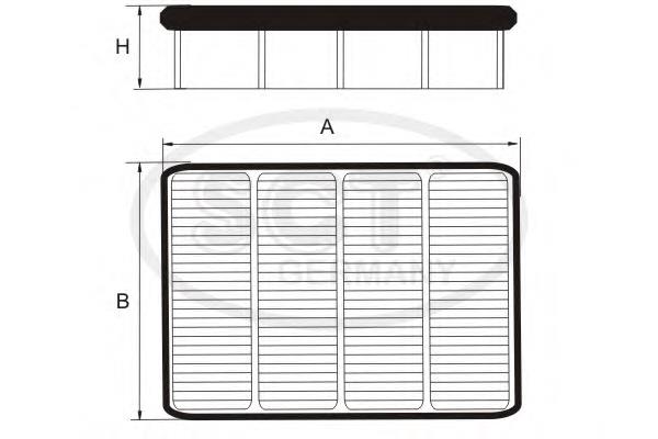 Compre SB2107 SCT Filtro de ar