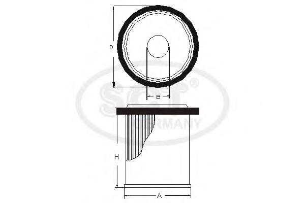 Compre EFF501710 Open Parts Filtro de combustível