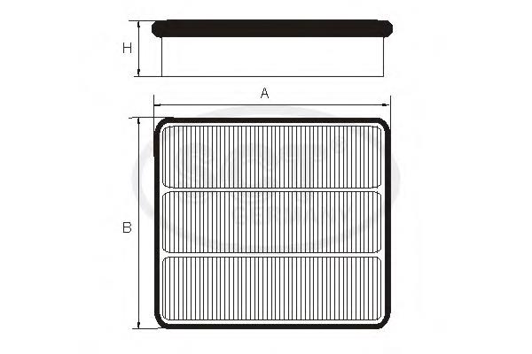 Filtro de ar Mitsubishi MR481795 preço, a partir de 3,51 USD