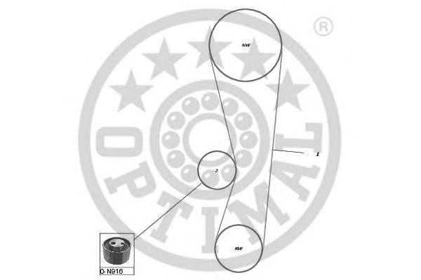 Compre KDD884 Japan Parts Correia do mecanismo de distribuição de gás, kit