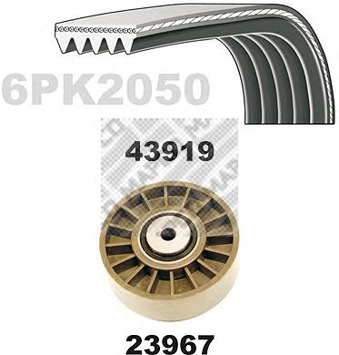 Correia dos conjuntos de transmissão, kit Mercedes C  S202