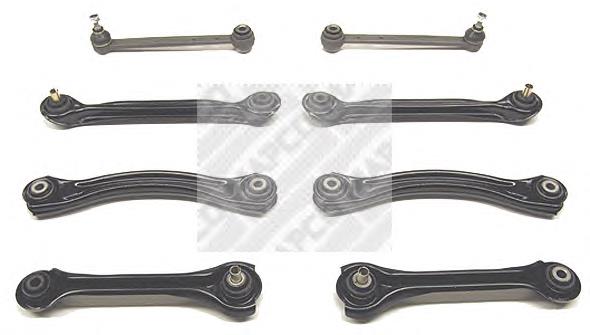 Kit de braços oscilantes de suspensão traseira Ashika 158000500
